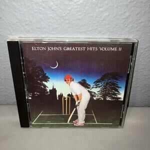 Cd Used Elton John Greatest Hits Volume II 2 No Barcode Scratched Disc But Works